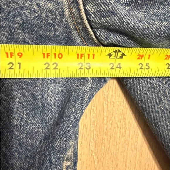 Vintage Levi’s Buffalo Plaid Lined Denim Trucker Jacket – Medium – Made in USA - Picture 16 of 16